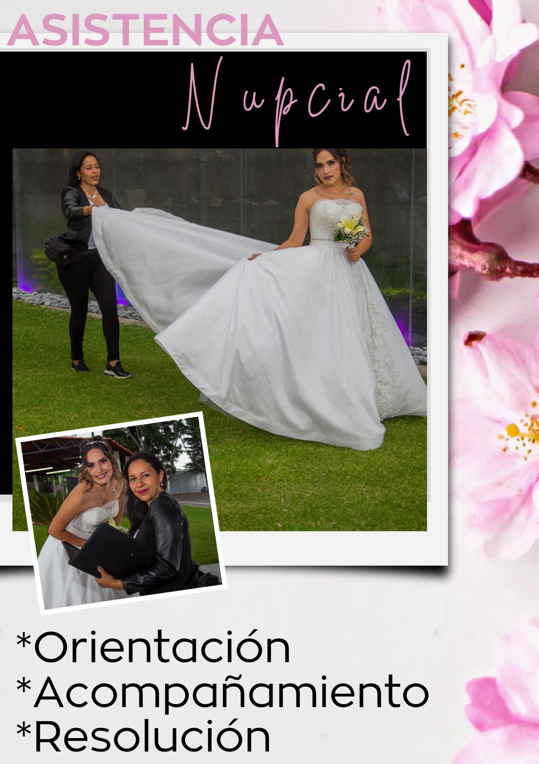Asistencia y acompañamiento nupcial